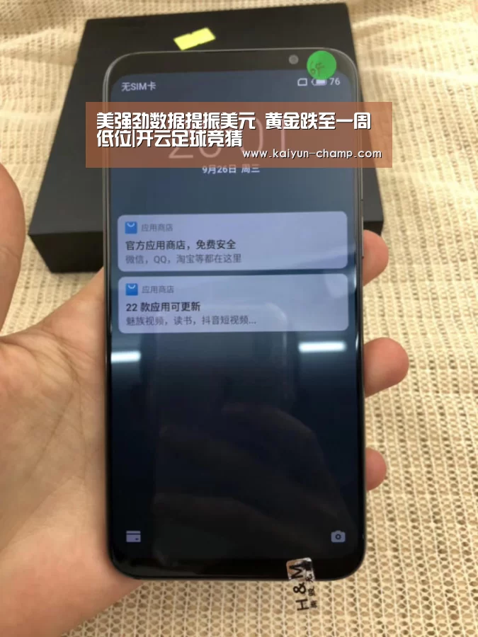 美强劲数据提振美元 黄金跌至一周低位|开云足球竞猜(图1) 开云电竞赛事