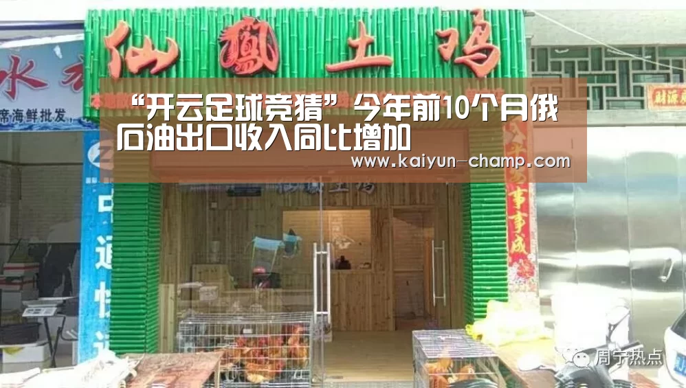 “开云足球竞猜”今年前10个月俄石油出口收入同比增加(图2) 开云官网